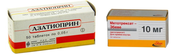 Азатиоприн и Метотрексат