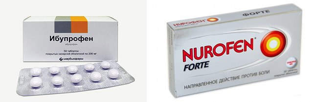 Ибупрофен и Нурофен