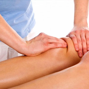 Лечебный массаж при артрозе сустава колена